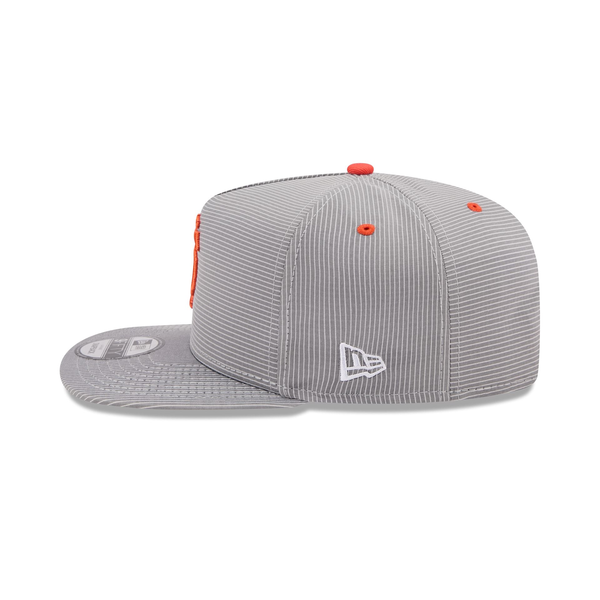 San Francisco Giants Pinstripe Ripstop 9FIFTY A-Frame Snapback Hat