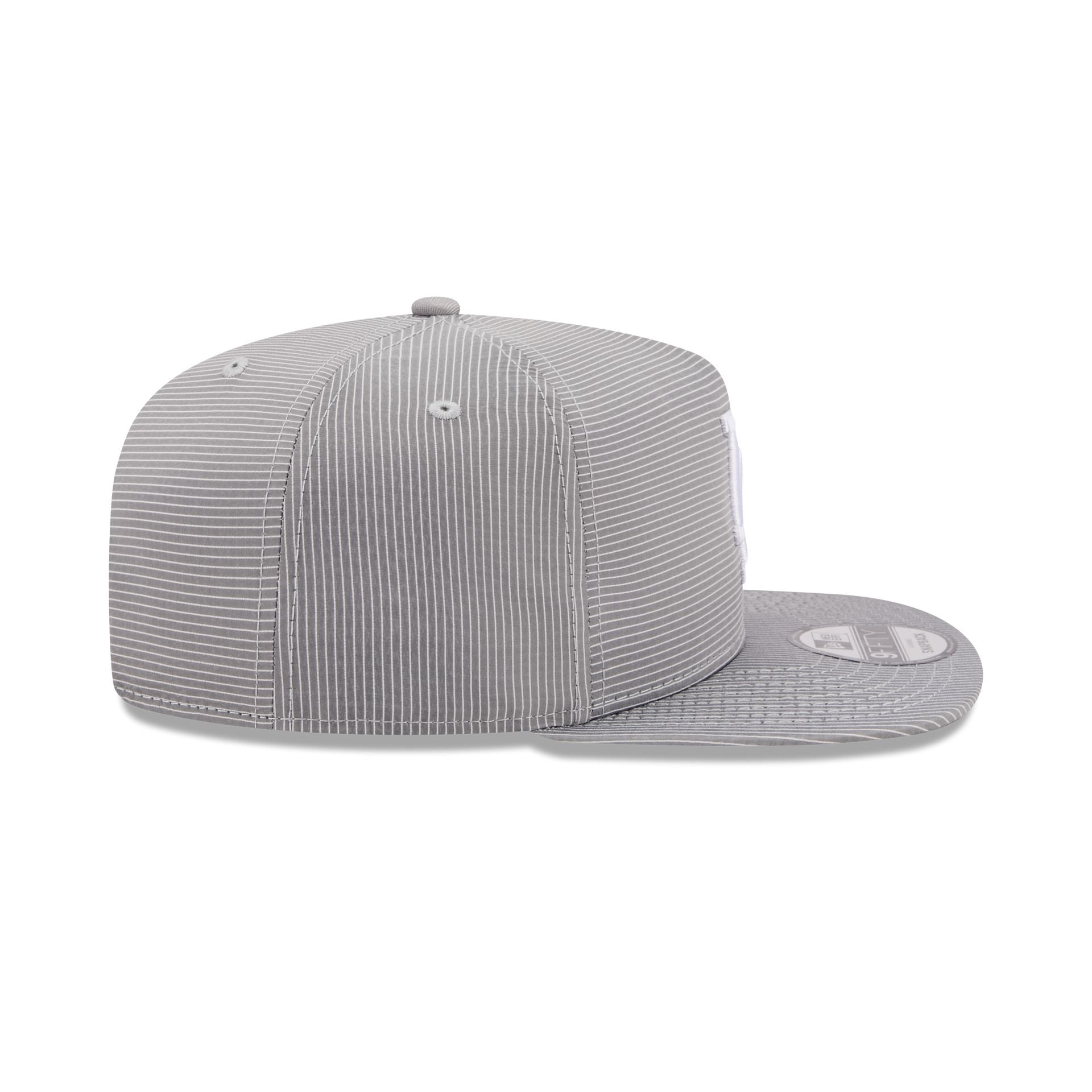 Los Angeles Dodgers Pinstripe Ripstop 9FIFTY A-Frame Snapback Hat