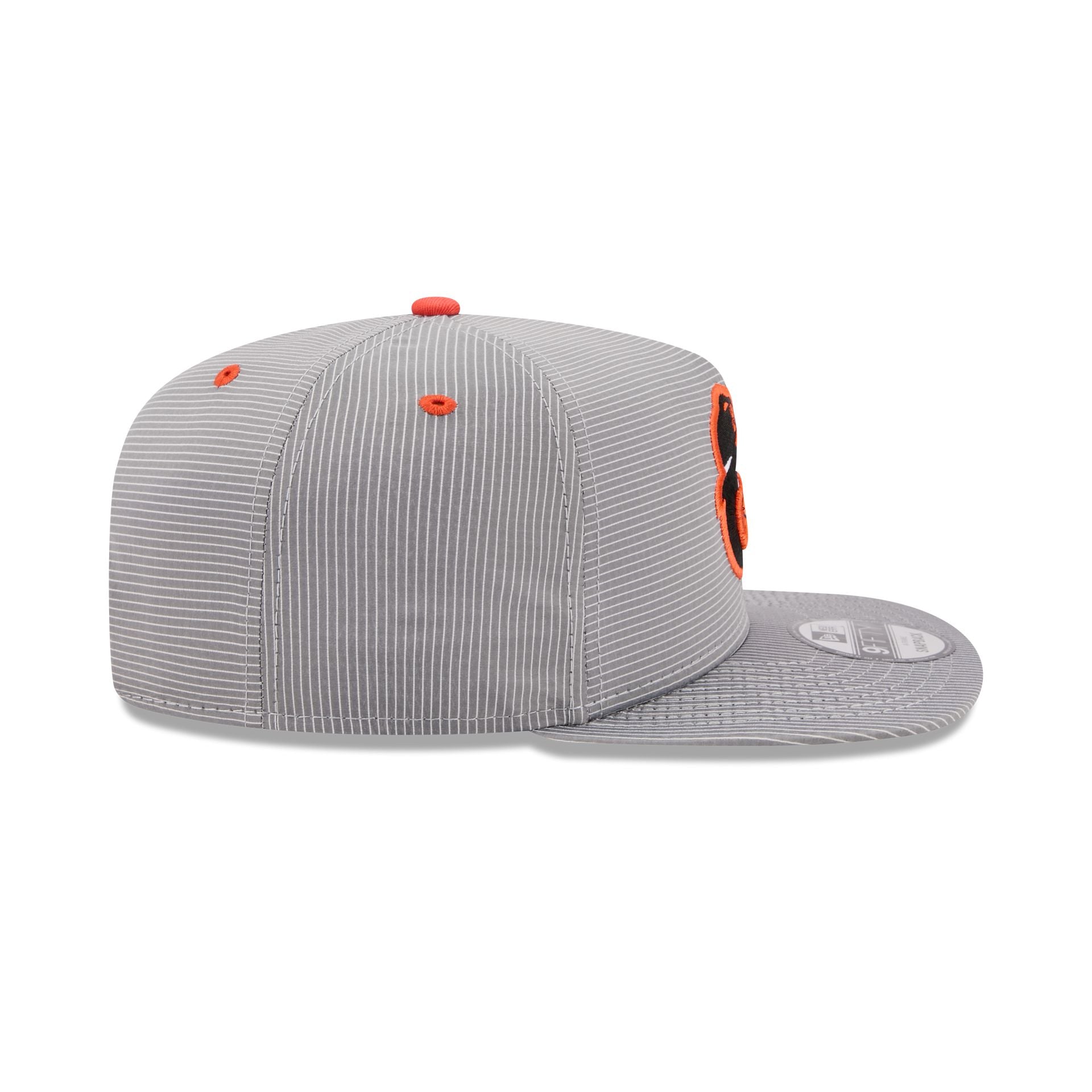 Baltimore Orioles Pinstripe Ripstop 9FIFTY A-Frame Snapback Hat