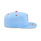 Boston Red Sox Pinstripe Ripstop 9FIFTY A-Frame Snapback Hat