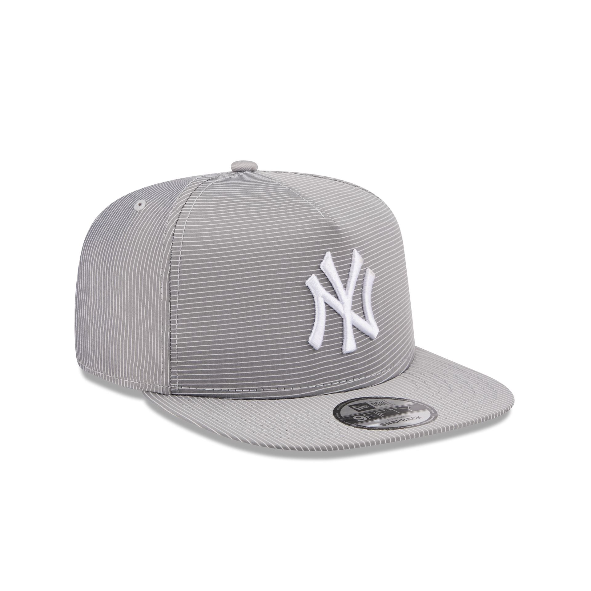 New York Yankees Pinstripe Ripstop 9FIFTY A-Frame Snapback Hat
