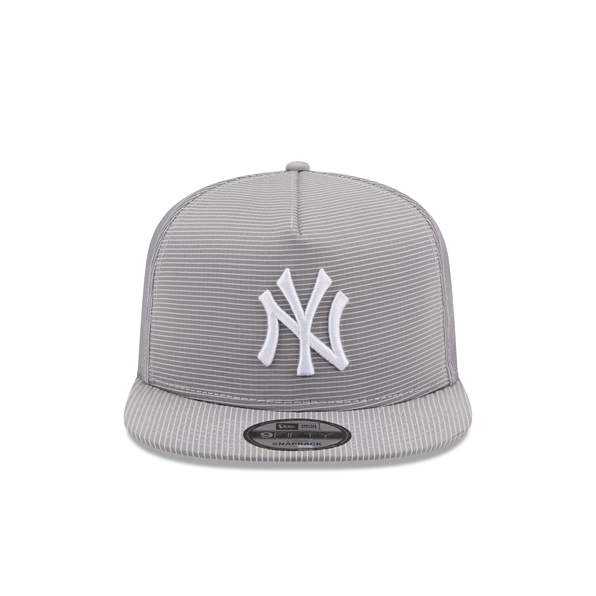 New York Yankees Pinstripe Ripstop 9FIFTY A-Frame Snapback Hat
