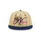 Denver Nuggets Pinstripe Script Retro Crown 9FIFTY Adjustable Hat