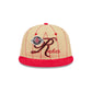 Houston Rockets Pinstripe Script Retro Crown 9FIFTY Adjustable Hat