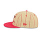 Houston Rockets Pinstripe Script Retro Crown 9FIFTY Adjustable Hat