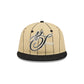 San Antonio Spurs Pinstripe Script Retro Crown 9FIFTY Adjustable Hat