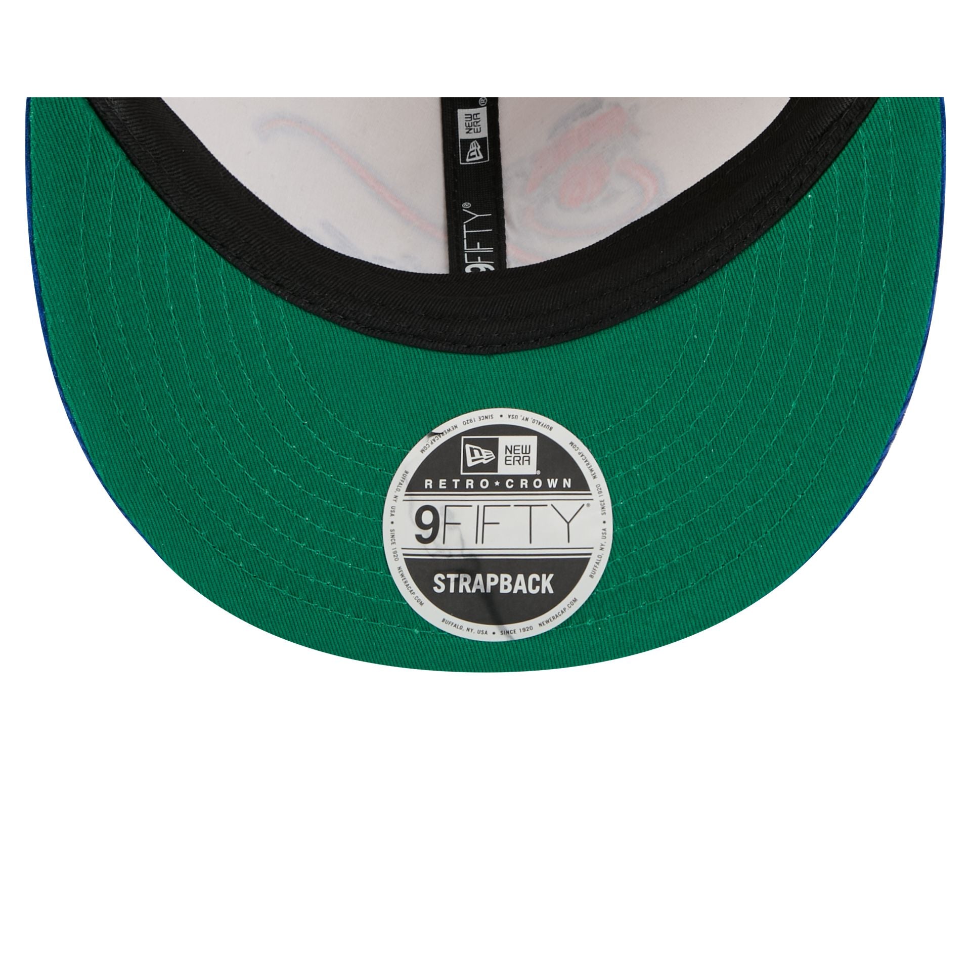 New York Knicks Pinstripe Script Retro Crown 9FIFTY Adjustable Hat