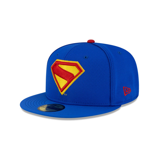 Superman Blue 59FIFTY Fitted Hat - New Era Cap