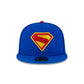 Superman Blue 59FIFTY Fitted Hat