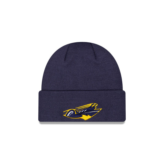 Memphis Showboats Navy Cuff Knit Beanie - New Era Cap