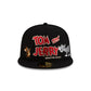 Tom and Jerry 85th Anniversary Black 59FIFTY Fitted Hat
