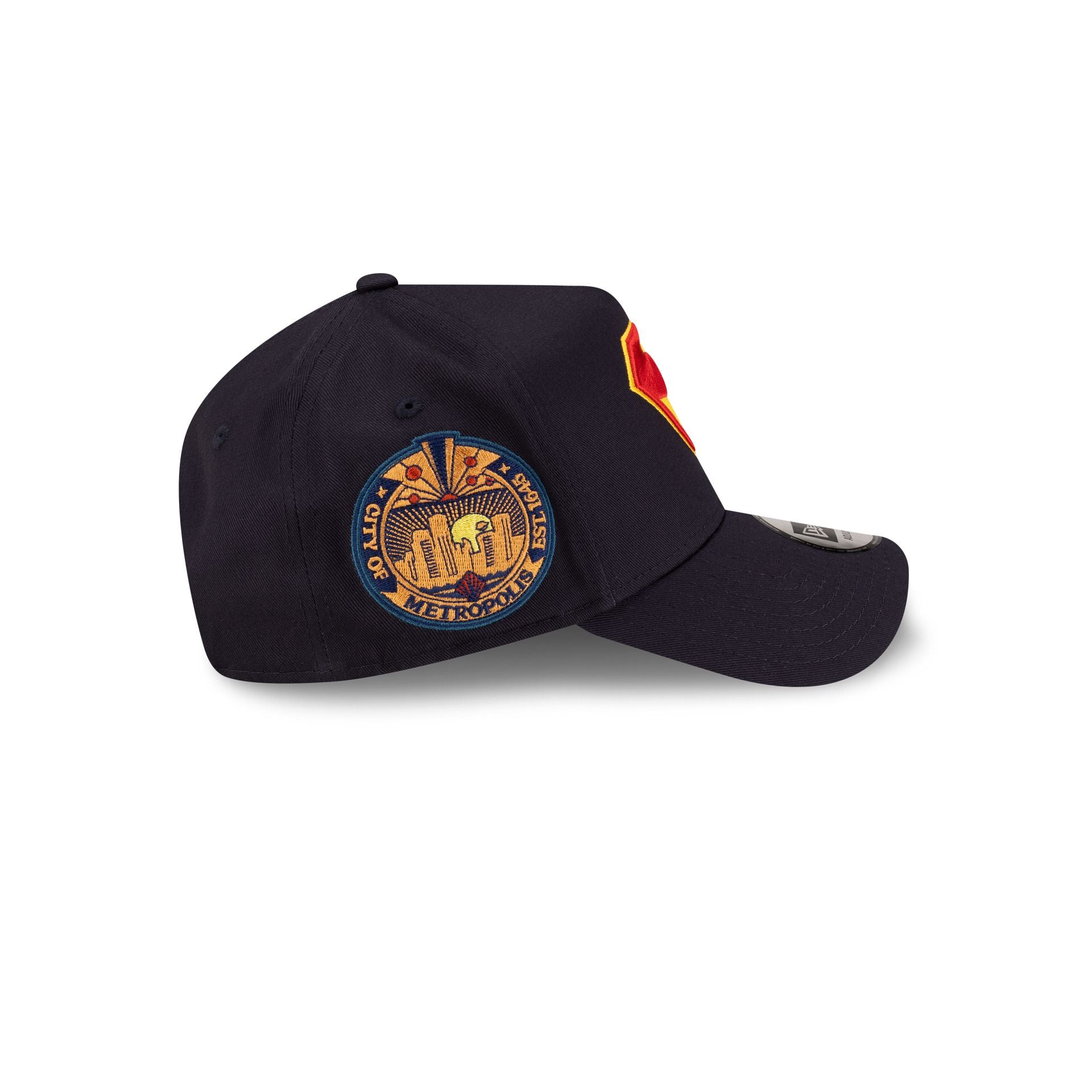 Cappello Berretto New Era 9FORTY Superman Nero Argento Metallizzato Regolabil Cappello Berretto New Era 9FORTY Superman Nero Argento Metallizzato Regolabil
