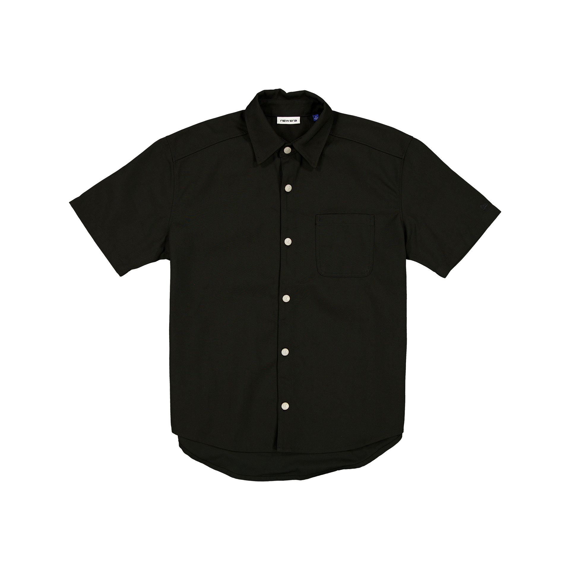 New Era Branded Black Work Shirt