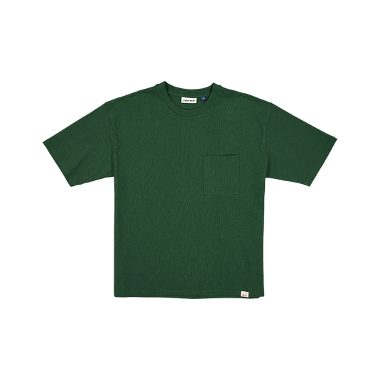 New Era Branded Alden Heavyweight Cilantro Green Pocket T-Shirt - New Era Cap