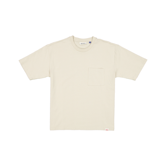 New Era Branded Alden Heavyweight Vintage Stone Pocket T-Shirt - New Era Cap