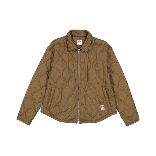 New Era Branded Falcon Quilted Captain Shacket - New Era Cap