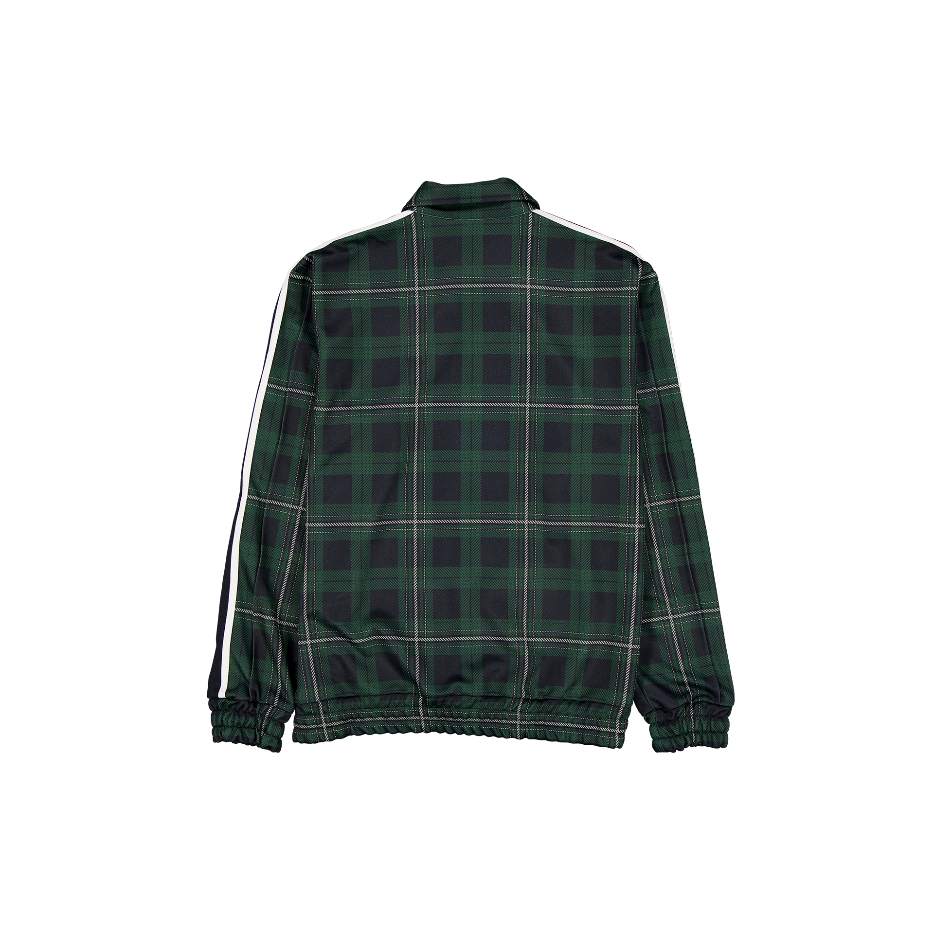 New Era Branded Plaid Navy Track Jacket