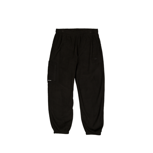 New Era Branded Polar Black Fleece Pants - New Era Cap