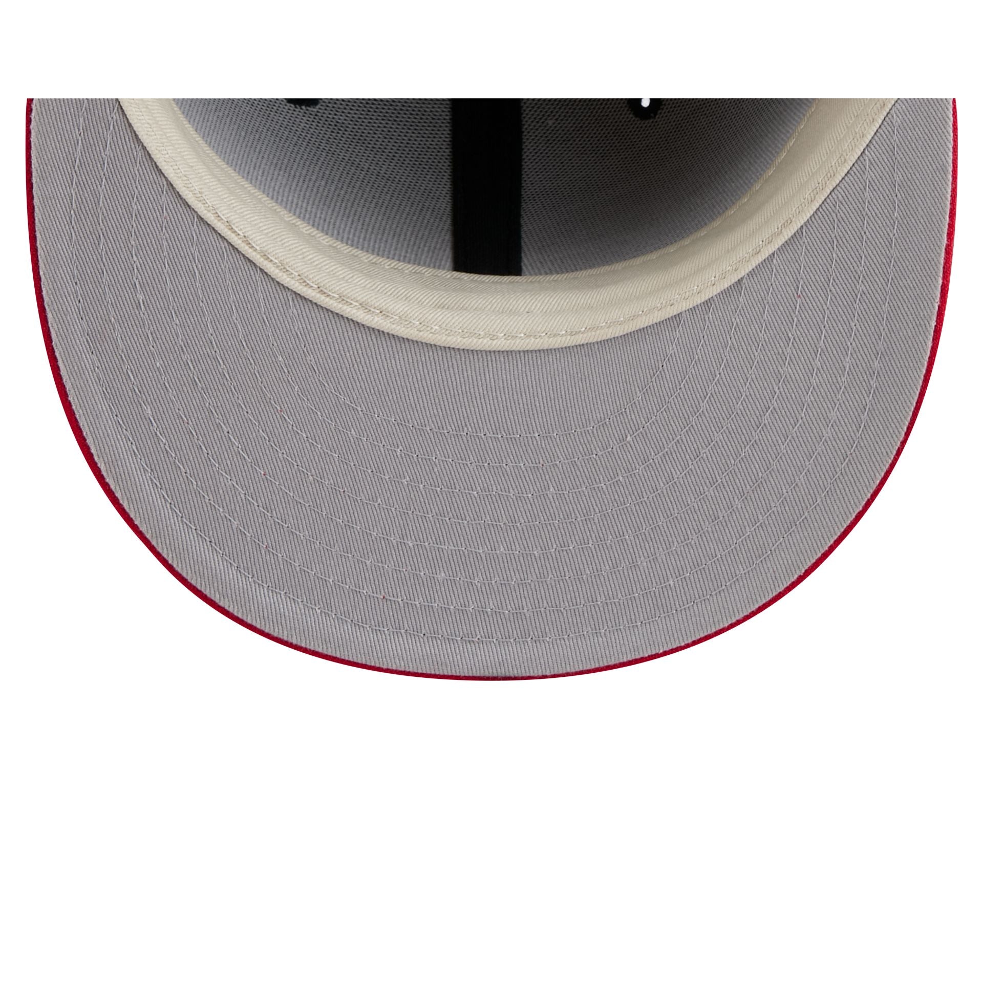 Fear of God Essentials MLB Red Visor 59FIFTY Fitted Hat – New Era Cap