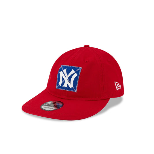 Ralph Lauren x New York Yankees Red Long Bill 9FORTY Adjustable Hat - New Era Cap