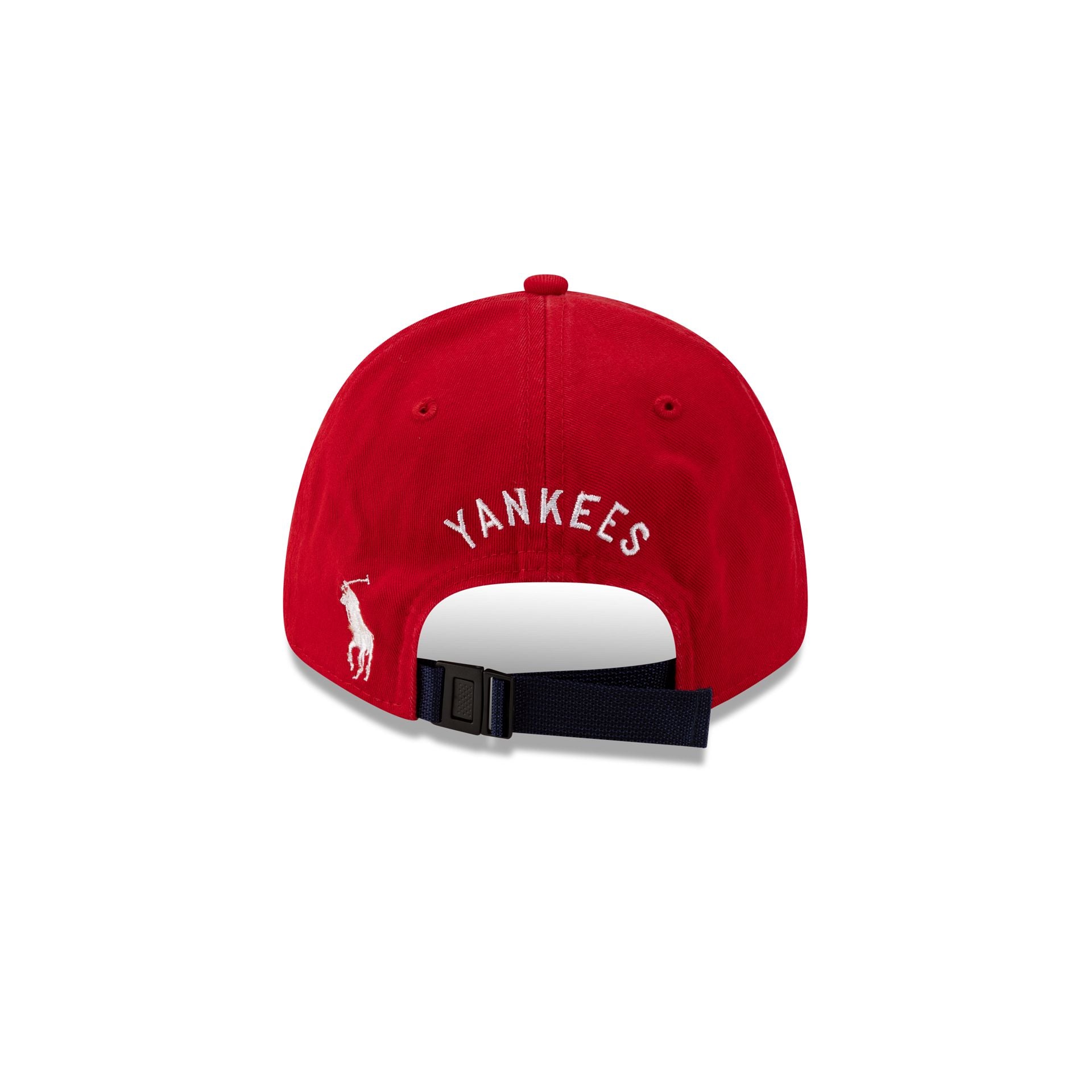 Ralph Lauren x New York Yankees Red Long Bill 9FORTY Adjustable Hat