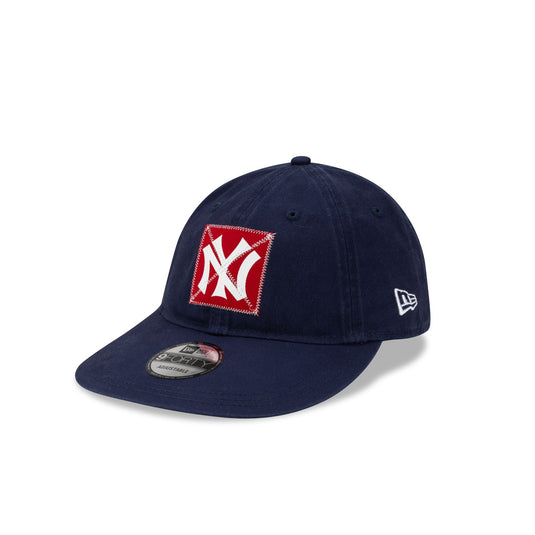 Ralph Lauren x New York Yankees Navy Long Bill 9FORTY Adjustable Hat - New Era Cap