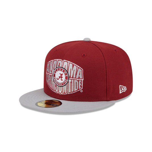 Alabama Crimson Tide Classic Tones 59FIFTY Fitted Hat - New Era Cap