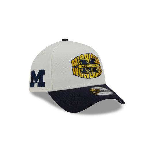 Michigan Wolverines Classic Tones 9FORTY A-Frame Snapback Hat - New Era Cap
