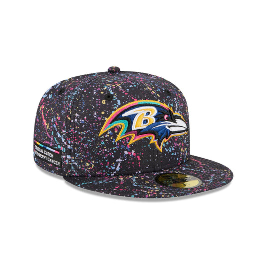 Baltimore Ravens 2025 Crucial Catch 59FIFTY Fitted Hat - New Era Cap
