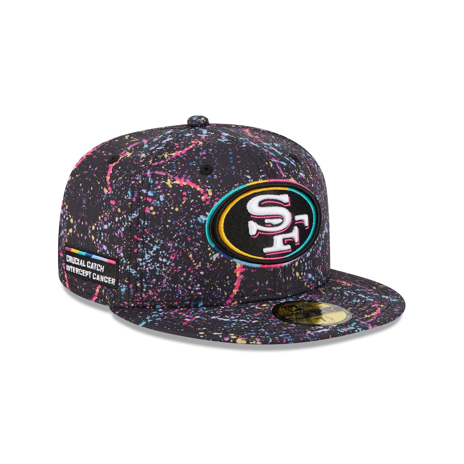 San Francisco 49ers 2025 Crucial Catch 59FIFTY Fitted Hat