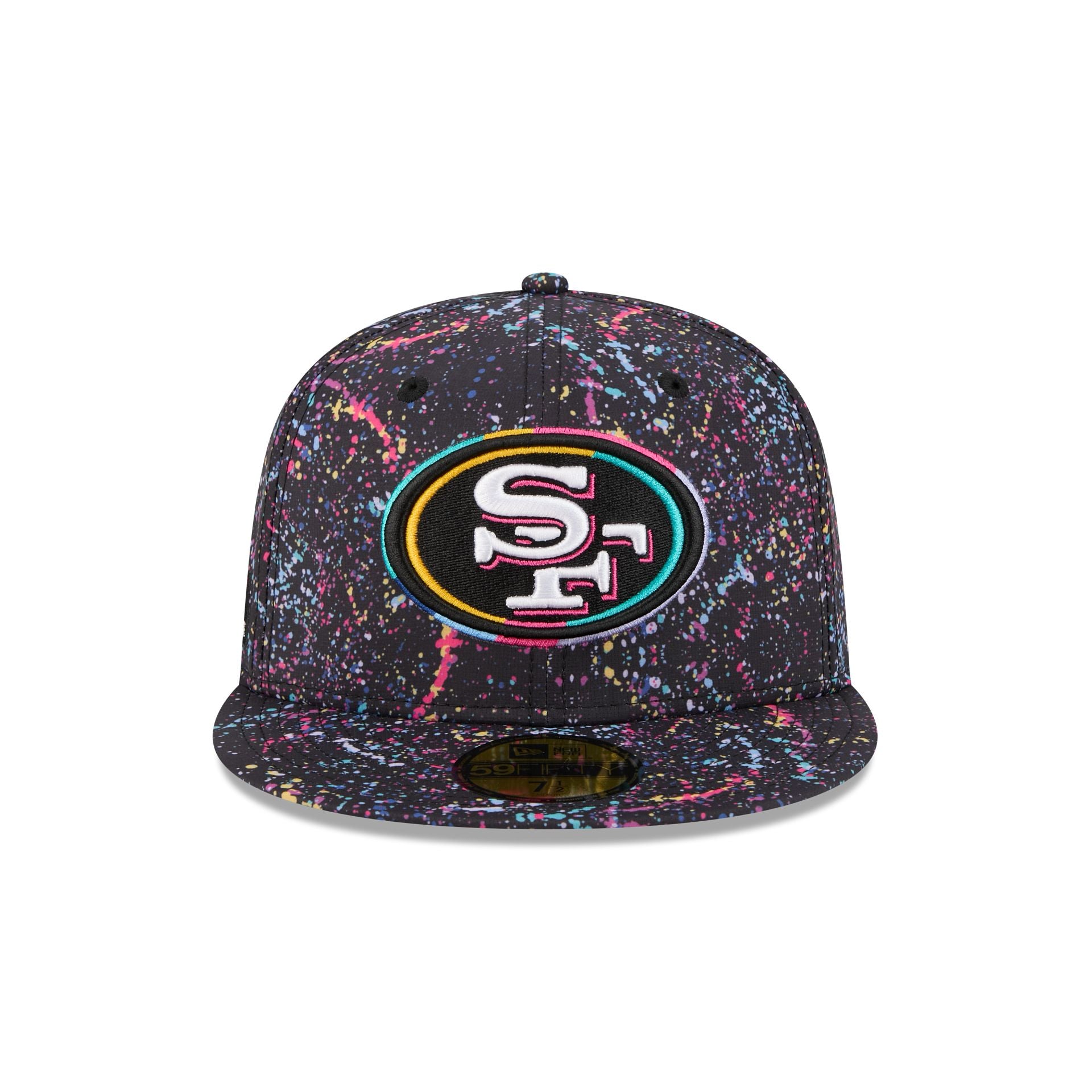 San Francisco 49ers 2025 Crucial Catch 59FIFTY Fitted Hat – New