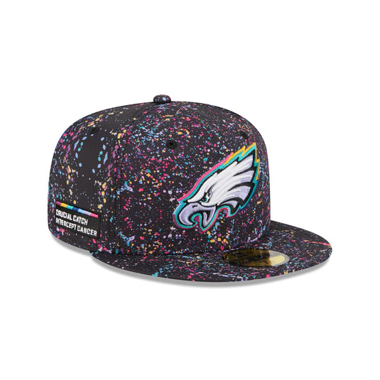 Philadelphia Eagles 2025 Crucial Catch 59FIFTY Fitted Hat - New Era Cap