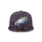 Philadelphia Eagles 2025 Crucial Catch 59FIFTY Fitted Hat