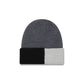 New Era Cap Merino Wool Color Block Gray Cuff Knit Hat