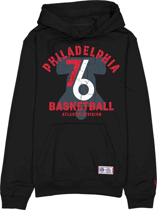 Philadelphia 76ers 2025 City Edition Black Hoodie
