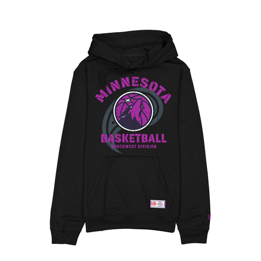 Minnesota Timberwolves 2025 City Edition Black Hoodie - New Era Cap