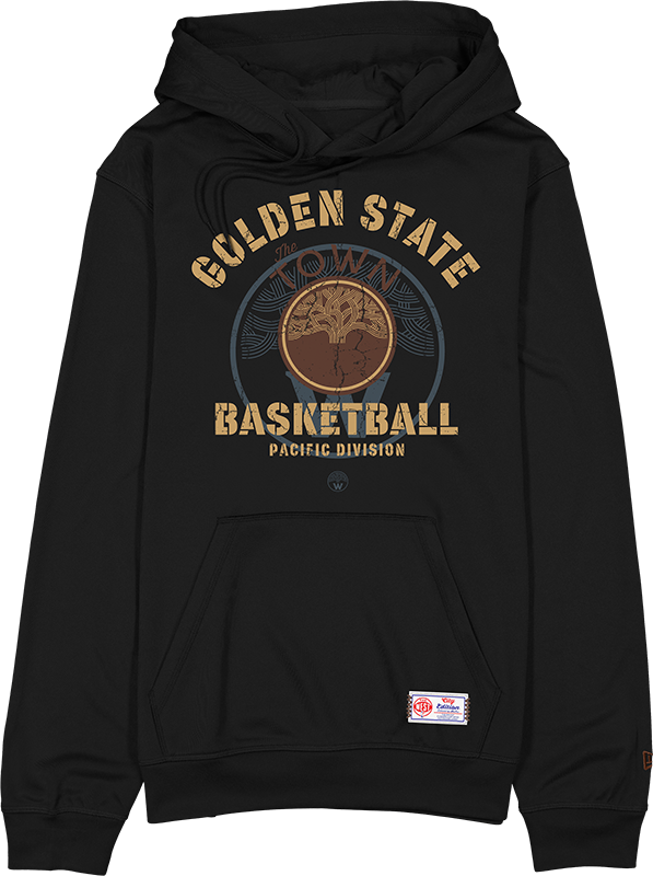 Golden State Warriors 2025 City Edition Black Hoodie