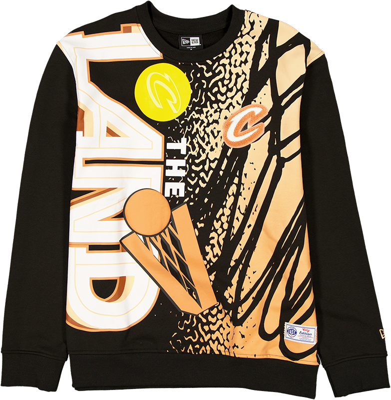 Cleveland Cavaliers 2025 City Edition Black Crewneck