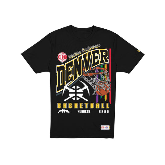 Denver Nuggets 2025 City Edition Black T-Shirt - New Era Cap