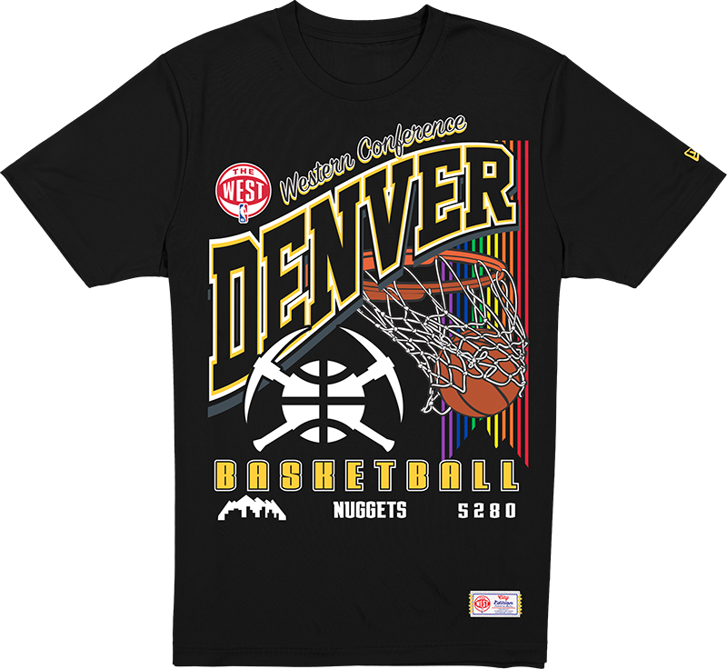Denver Nuggets 2025 City Edition Black T-Shirt