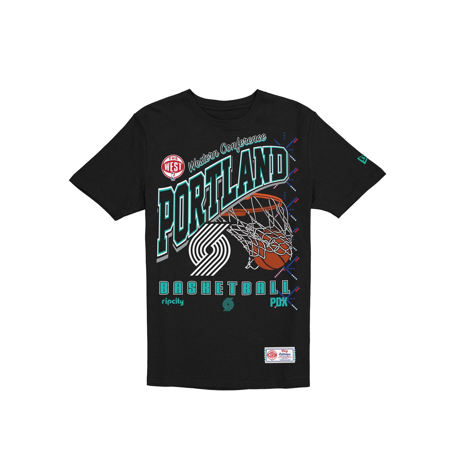 Portland Trail Blazers 2025 City Edition Black T-Shirt
