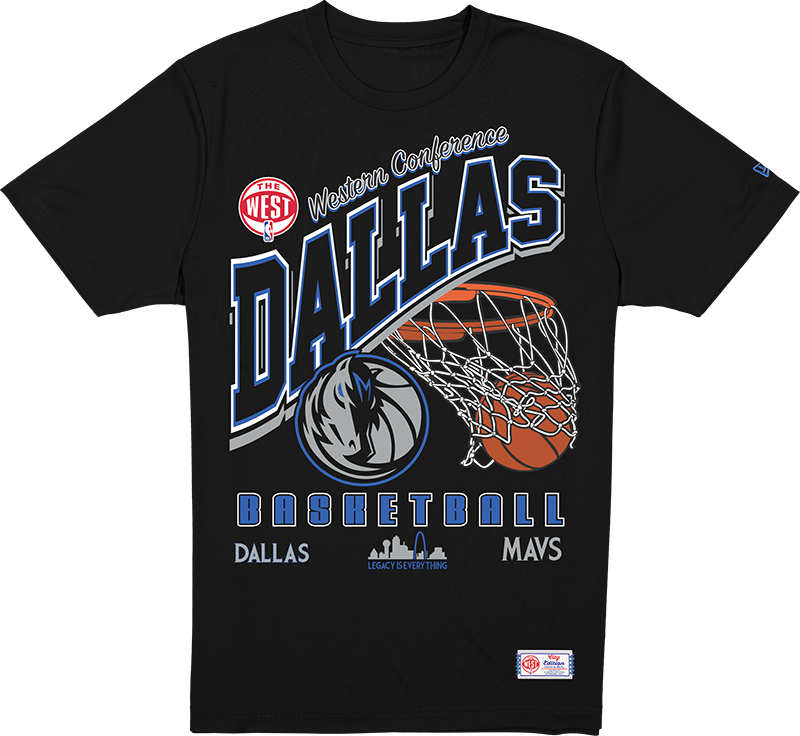 Dallas Mavericks 2025 City Edition Black T-Shirt