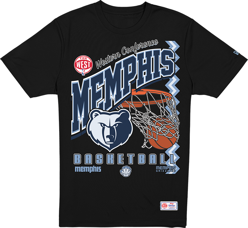 Memphis Grizzlies 2025 City Edition Black T-Shirt