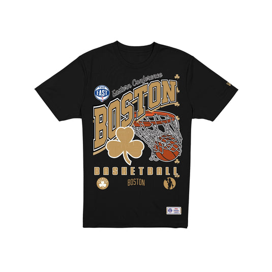 Boston Celtics 2025 City Edition Black T-Shirt - New Era Cap