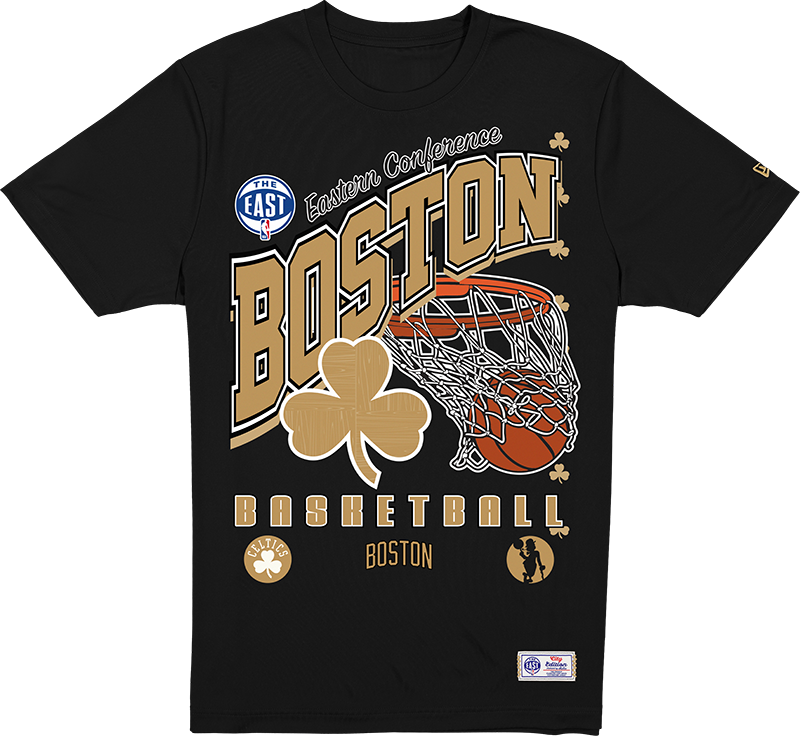 Boston Celtics 2025 City Edition Black T-Shirt