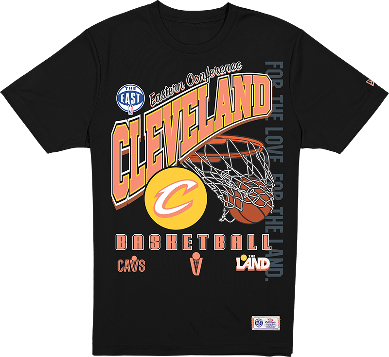 Cleveland Cavaliers 2025 City Edition Black T-Shirt