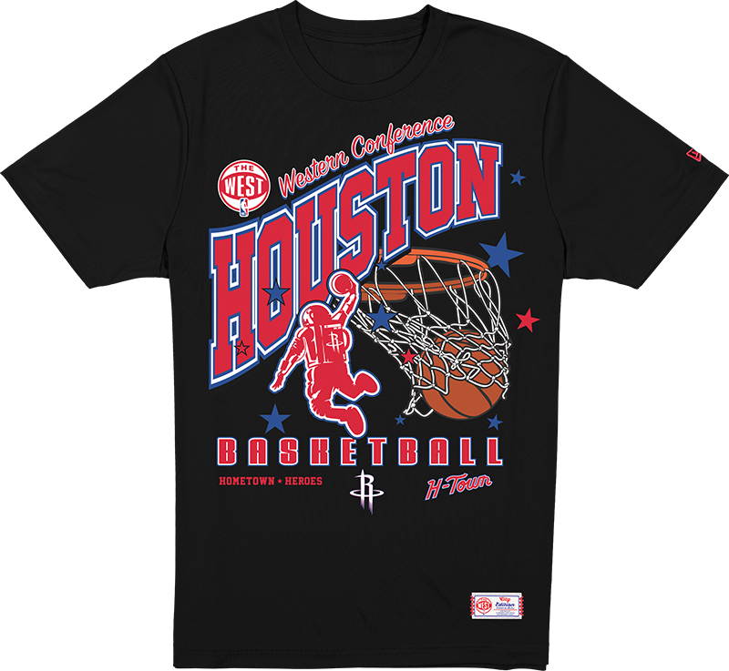 Houston Rockets 2025 City Edition Black T-Shirt
