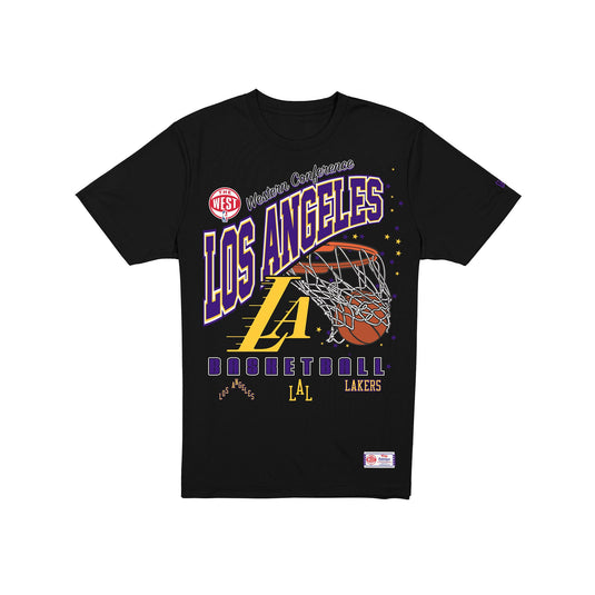 Los Angeles Lakers 2025 City Edition Black T-Shirt - New Era Cap