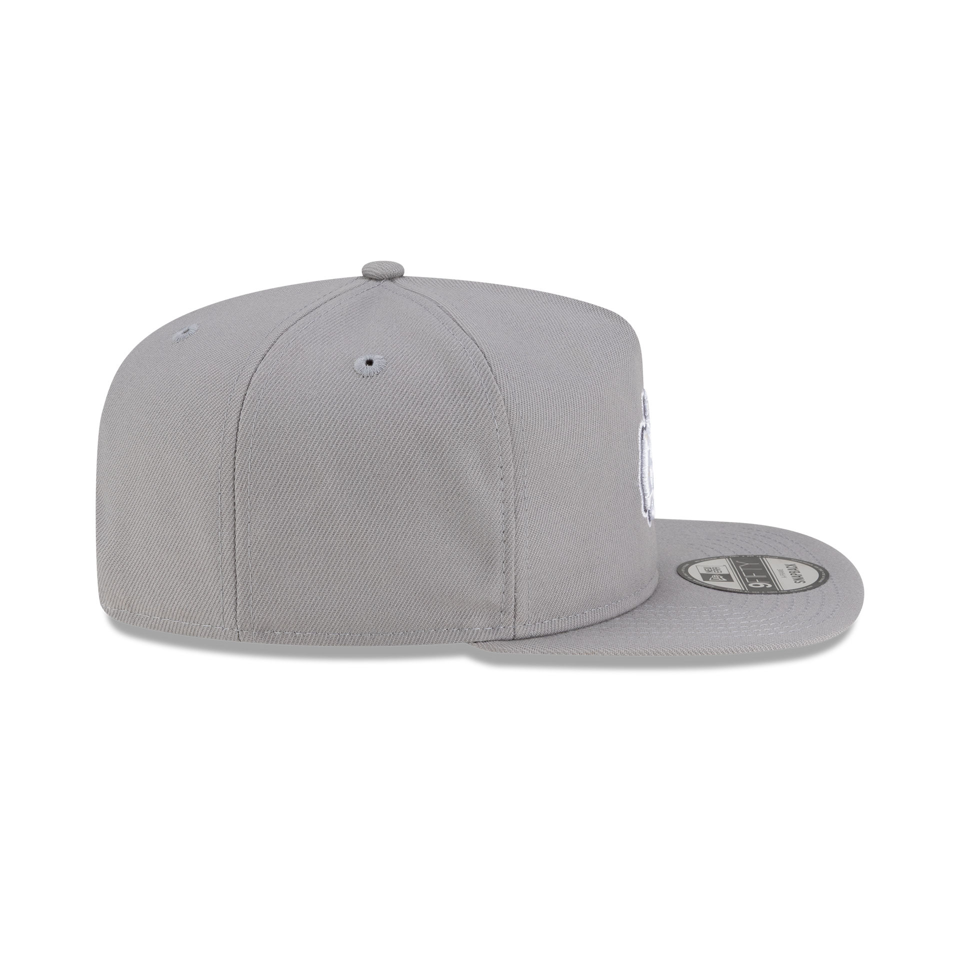 New Era Branded Gray Skeletal 9FIFTY A-Frame Snapback Hat