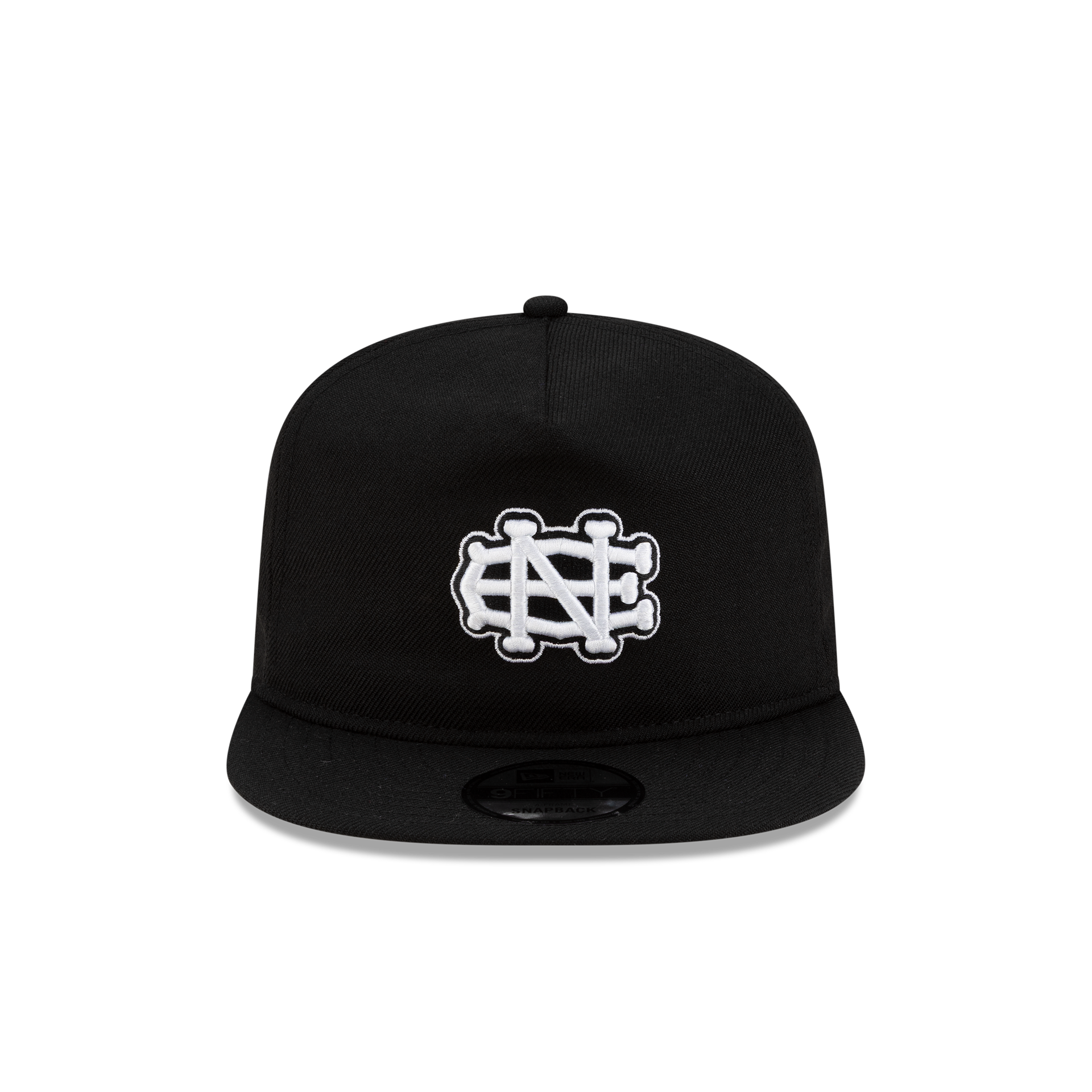 New Era Branded Black Skeletal 9FIFTY A-Frame Snapback Hat
